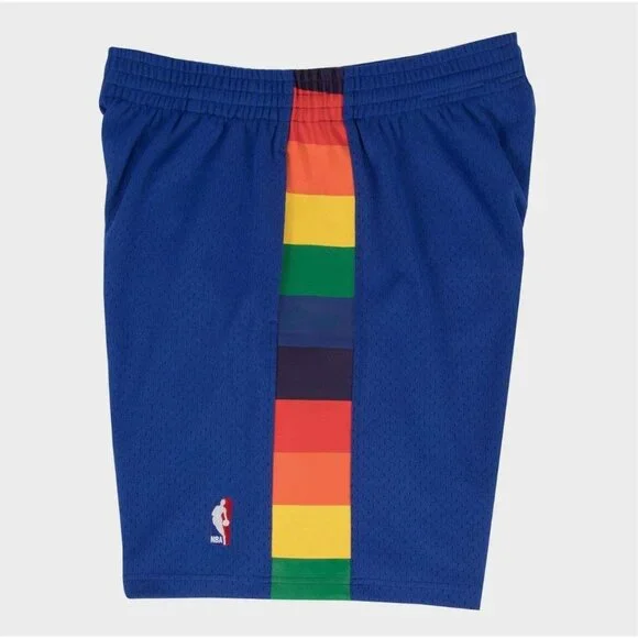 NEW Denver Nuggets '91-92 Shorts Men's XL Mitchell & Ness X Hardwood Classics MS - Picture 2 of 3